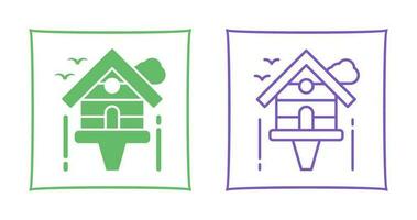 Birdhouse Vector Icon