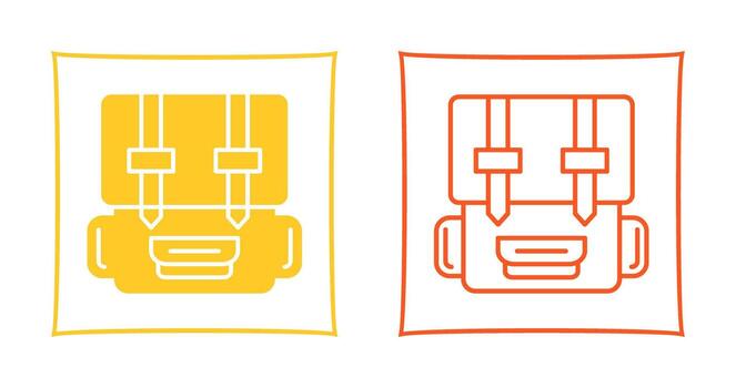 Backpack Vector Icon