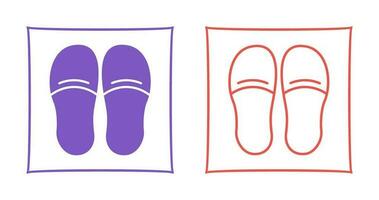 Slippers Vector Icon