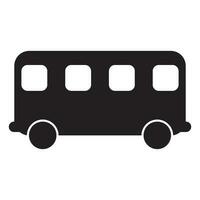 train icon, train carriage vector