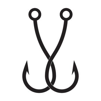 gancho icono vector