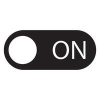 on button icon vector