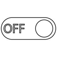 on button icon vector