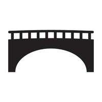 vector de icono de puente