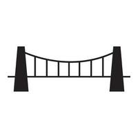 vector de icono de puente