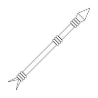 spear icon vector
