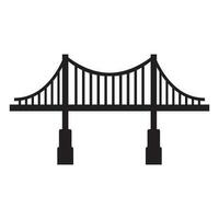 vector de icono de puente