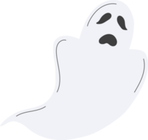 linda fantasma personaje aislado en transparente antecedentes. png