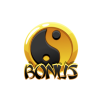 de bonus Chinese symbool voor slots spel. yin yang symbool. png