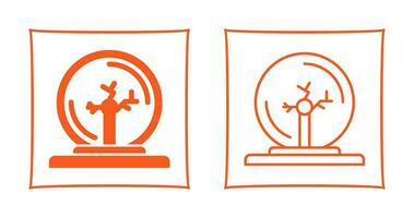 Plasma Ball Vector Icon