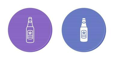 Beer Bottle Vector Icon