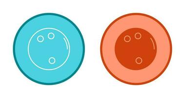 Bowling Ball Vector Icon