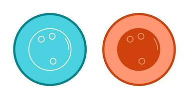 Bowling Ball Vector Icon