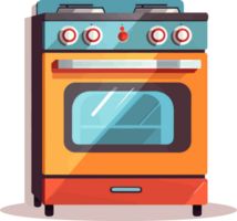 Stove PNG on a white background