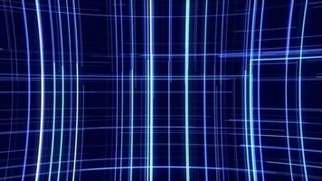 Speed Lines, Glowing Data Transfer futuristic background. video