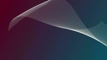 geometric line wave abstract background animation. video