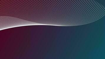 geometric line wave abstract background animation. video