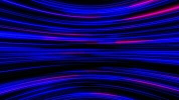 Speed Lines, Glowing Data Transfer futuristic background. video