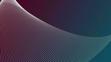 geometric line wave abstract background animation. video