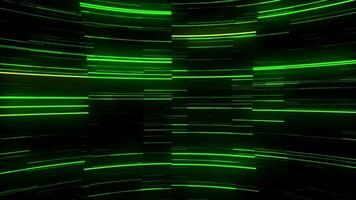 Speed Lines, Glowing Data Transfer futuristic background. video