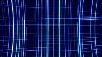 Speed Lines, Glowing Data Transfer futuristic background. video