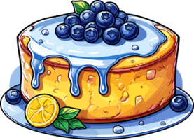 Cartoon Cake , illustration, Cute Design, Tshirt, png