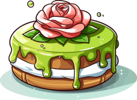Cartoon Cake , illustration, Cute Design, png