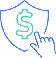 Securities line icon png