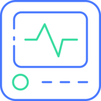 ECG Monitor line icon png
