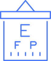 Auge Prüfung Diagramm Linie Symbol png