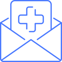 Email line icon png