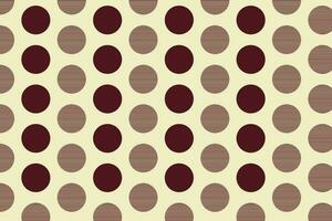 simple abstract seamlees deep red wine colour polka dot pattern on white wine background vector