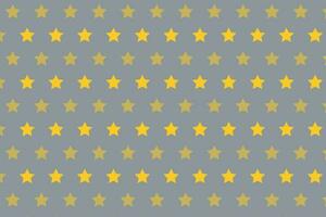 modern simple abstract seamlees gold metal colour star pattern on silver metal colour background vector