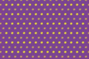 modern abstract seamlees yellow star pattern on violet background vector