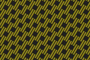 modern simple abstract seamlees yellow colour digonal short line pattern on black background vector