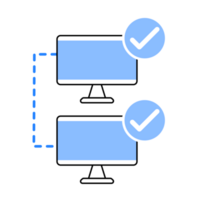 Cloud Computing and Internet Connection png