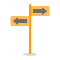 Zwei-Wege-Richtung png