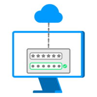 nube informática y Internet conexión png