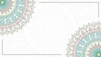 Simple Islamic ornamental vector background design