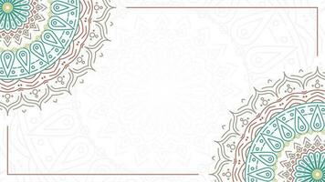 Simple Islamic ornamental vector background design