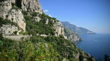 positano dorp amalfi kust Italië video