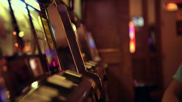 fente Machines jouer à l'intérieur Las Vegas casino video