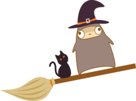 pretend to be a ghost and witch png