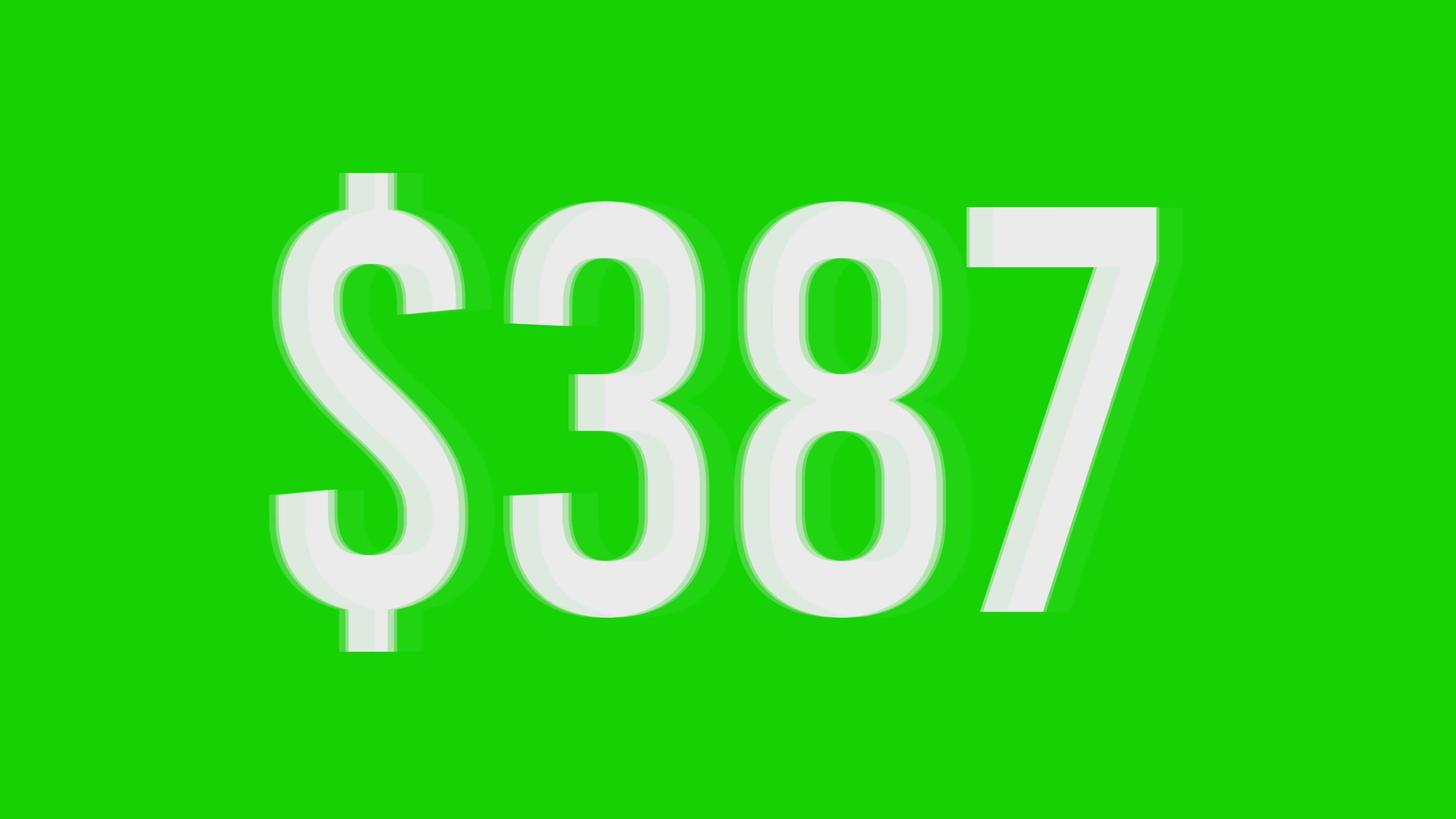 Animated Money Number Counter from 0 to 600 Dollars 24819613 Stock