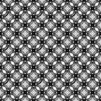 Black and white seamless pattern texture. Greyscale ornamental graphic design. vector