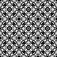 Black and white seamless pattern texture. Greyscale ornamental graphic design. vector