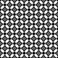 Black and white seamless pattern texture. Greyscale ornamental graphic design. vector