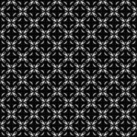 Black and white seamless pattern texture. Greyscale ornamental graphic design. vector