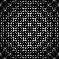 Black and white seamless pattern texture. Greyscale ornamental graphic design. vector