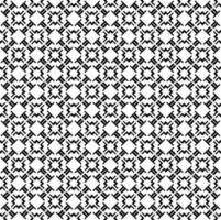 Black and white seamless pattern texture. Greyscale ornamental graphic design. Mosaic ornaments. Pattern template. vector